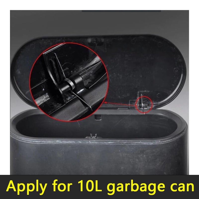 Cilky 10pcs/Lot Garbage Can Adjustable 3 Coils 0.7mm Stainless Steel 304 Wire 135 Degree Torsion Spring Small Springs Compression, 25mm - Image 3
